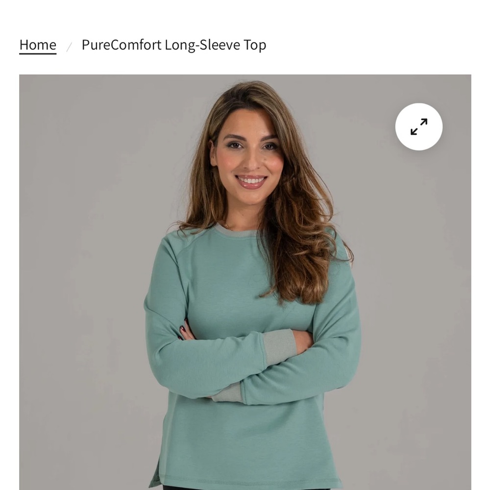 Women's Long-Sleeve Sweater - Green